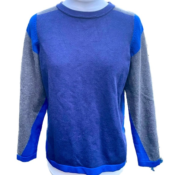 Summer & Sage Color Block Sweater Size Medium - Picture 1 of 8